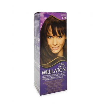 WELLATON КРЕМ-КРАСКА 5/0 ТЕМНЫЙ ДУБ