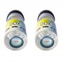 Голубые контактные линзы с диоптриями от DOX