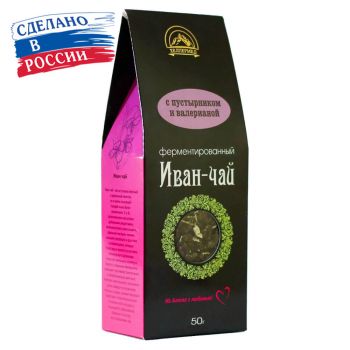 Иван-чай с пустырником и валерианой