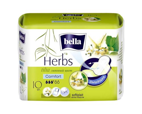 Гигиенические прокладки Bella Herbs Tilia Comfort 10 шт
