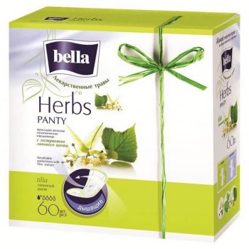 Ежедневные прокладки Bella Panty Herbs Tilia 60 шт