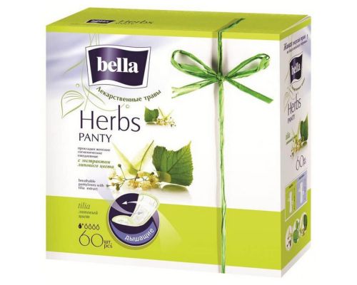 Ежедневные прокладки Bella Panty Herbs Tilia 60 шт