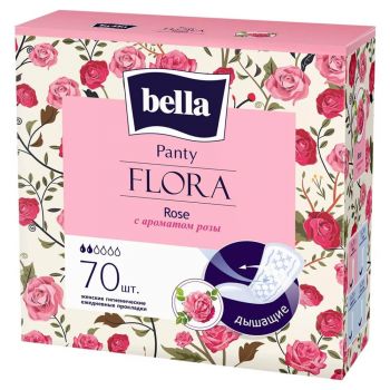 Ежедневные прокладки Bella Panty Flora Rose 70 шт