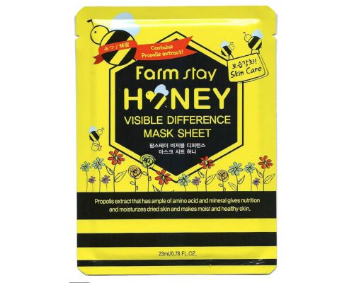 Омолаживающая маска с медом и прополисом от FarmStay