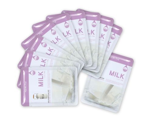 Тканевая маска с молочными протеинами от FarmStay-набор 10 шт