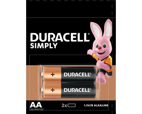 Duracell батарейки SIMPLY AA 2X10CRD MON