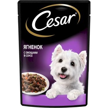 Cesar ягненок с овощами 28*85г