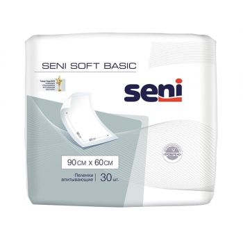 Пеленки гигиенические Seni Soft Basic 90 x 60 см 30 шт.