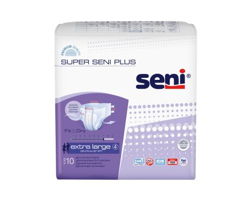 Урологические подгузники Super Seni Plus Extra Large 10 шт.