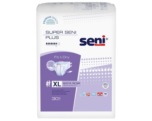 Урологические подгузники Super Seni Plus Extra Large 30 шт.