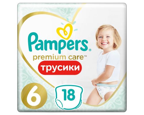 PAMPERS Подгузники-трусики Premium Care Pants для мальчиков и девочек ExtraLarge (15+ кг) Упаковка 1