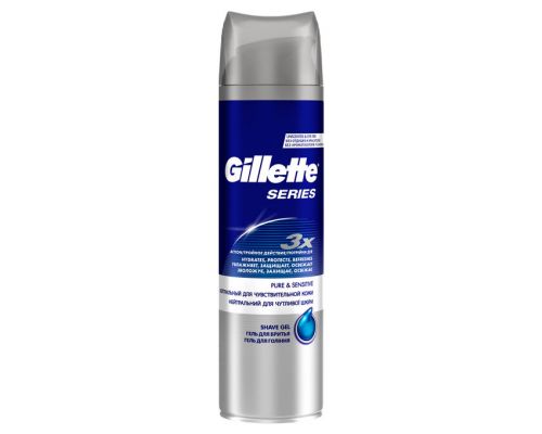 GILLETTE TGS Гель для бритья Pure&Sensitive (нейтральный для чувствительной кожи) 200мл