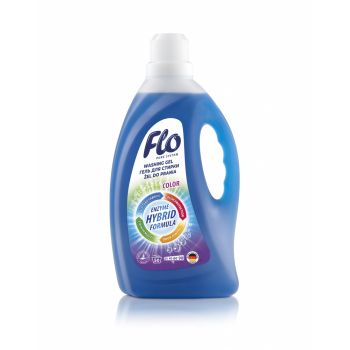 FLO Hybrid Formula Гель для стирки цветного белья 2л