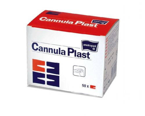 Повязка стерильня CANNULA PLAST 7,2см х5см/50шт. для фиксацийй канюль