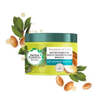 HERBAL ESSENCES Маска для волос Марокканское Аргановое масло 450мл	8006540084458