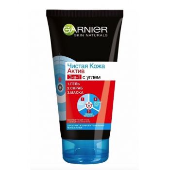 ГСН Чистая Кожа Угольный 3в1 150 мл