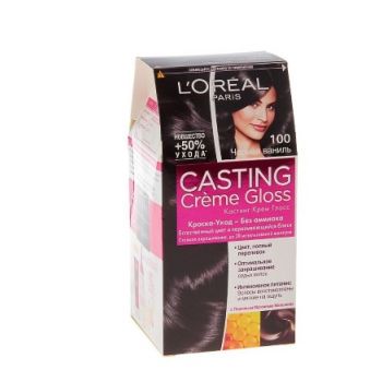 Кастинг Крем Глосс Краска д/в 100 Черн.ван