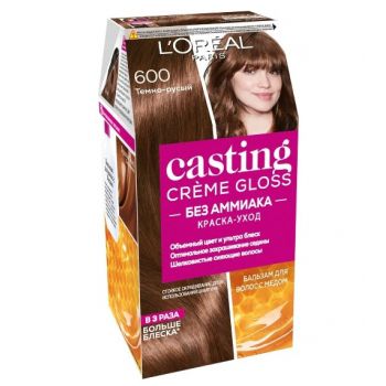 Кастинг Крем Глосс Краска д/в 600 Темно-русый