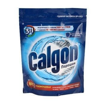 CALGON Cр-во для cмяг.воды и пред.обр.накипи 400гр